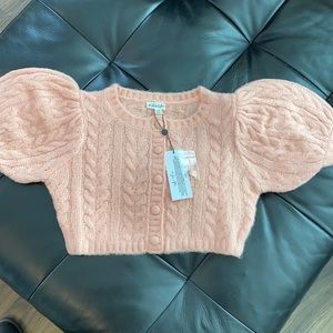 For love and lemons Billie Crop Cardigan